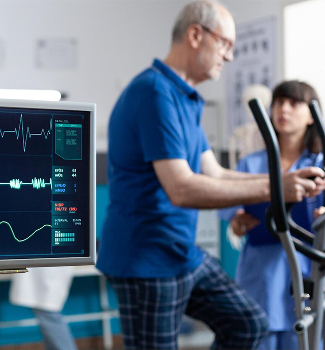 Cardiologist examination
